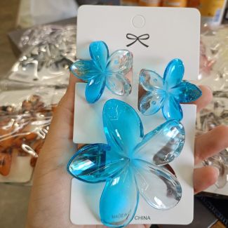 بكل شعر ملاقط ورد ثلاثي 20/13