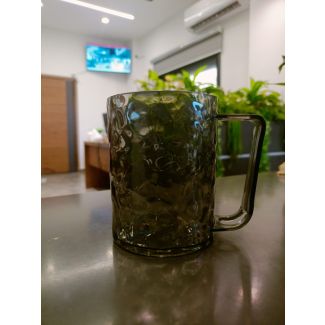 مج اطفال بلاستيك  10/63 (شفاف غامق)