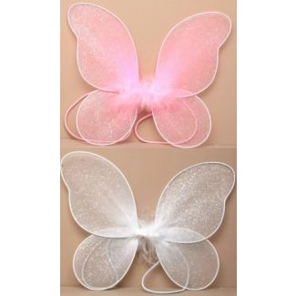 طقم فراشة وعصا اطفال تنكري 88/10 - شفاف