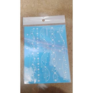 تاتو جلو  glow tatto 3/230 ( نجوم ) - 17