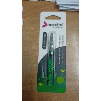 ملقط حواجب NASCIMBIZ /  65 اخضر