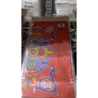 شرشف طاولة زخرفة  114/5 (احمر)