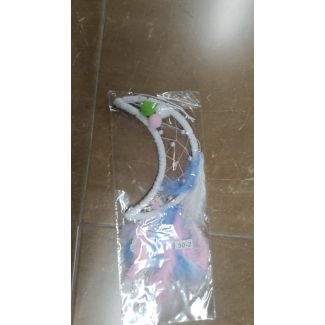 تعليقة رمضان يدوية 30/2-شكل هلال -ملون