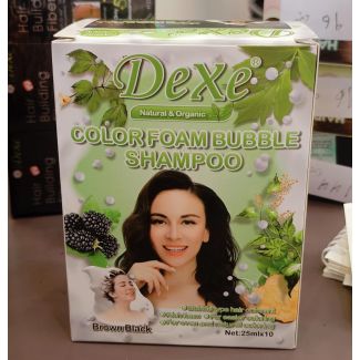 شامبو صبغ شعر كيس 1/4 (بني اسود)