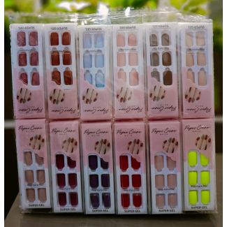 اظافر صناعي الوان paper care 69/8