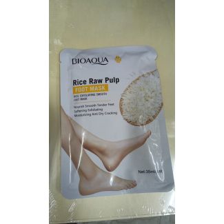 ماسك قدم بالارز -BIOAQUA RICE FOOT MASK