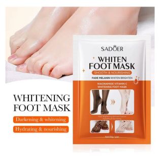 61/97 لترطيب وتقشير وتفتيح البشرة(VC ) ماسك قدم غني ب 