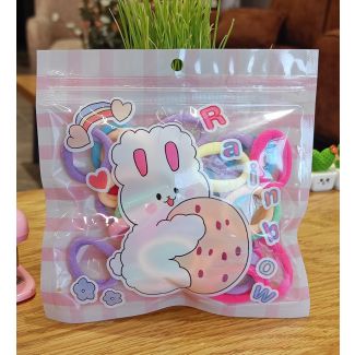 ربطات شعر اطفال كيس 58/4 (ملوووووون)