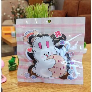 ربطات شعر اطفال كيس 58/4 (ابيض واسود)