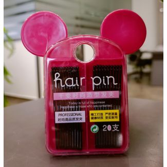 حباسات شعر اسود شكل ارنوب  56/5+56/6