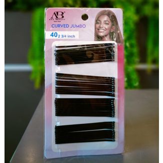 حباسات شعر اسود سادة  53/4 + 53/3