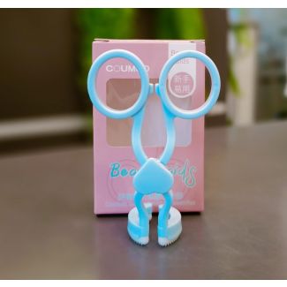 ملقط تثبيت الجفون 7/27 (ازرق set - 6 )