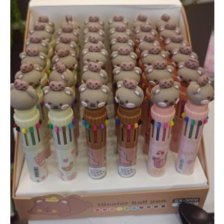 اقلام حبر 10 الوان  13/11 (دبدوب)