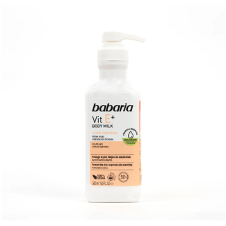 حليب مرطب للجسم باباريا 500 مل  - Vit E 