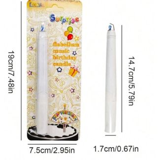 شمعة عيد ميلاد كبيرة 10/18