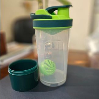 مطرة بروتين بلاستيك شفاف مع مصفاة 10/125