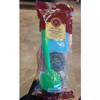 سفنجات جلي مع سلكة 4/4