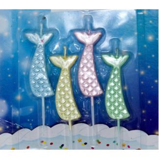 شموع اعياد الميلاد شكل حورية البحر 26/2
