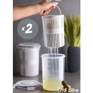 علبة حفظ الطعام حجم كبير 7/16