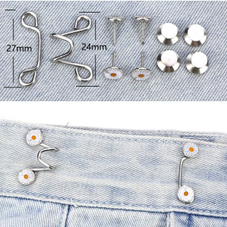 دبوس شد الملابس وردة 7/82