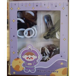 بكل اطفال وربطات وكلبسات اسود وابيض 1/9