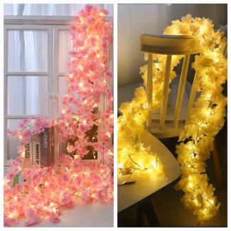 حبل اضاءة ورد 