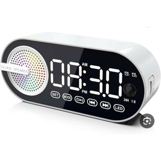 ساعة منبه رقمية مع مكبر صوت بلوتوث 79/105 +7/137