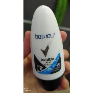 رول اون باتولي مزيل عرق اسود 3/33 INVISIBLE AQUA  