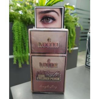 قلم تخطيط عيون اسود غني بثبات عالي ايفونا /SMUDGE 