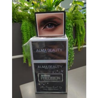 قلم ايلاينر اسود داكن سائل راس فرشاة احترافي ايفونا /ART LINER PRECISION 