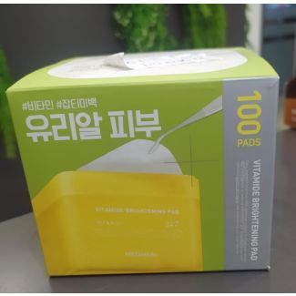 ضمادات تونر 100 قطعة فيتامينات  61/10-VITAMIDE BRIGHTENING PAD