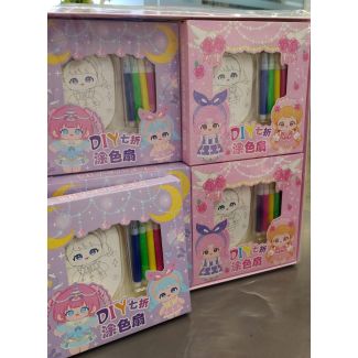 رسومات والوان اطفال علبة صغيرة 37/6