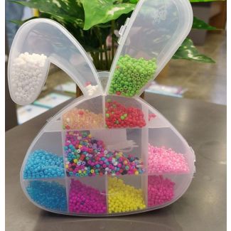 علبة خرز شكل راس ارنوب  32/14