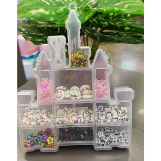 علبة خرزعلى شكل قلعة 32/13