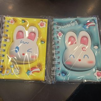 دفاتر نوت 4 قطع 26/7 - ارنب رسومات