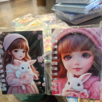 دفاتر نوت 4 قطع 26/7 - بنت