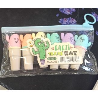 اقلام هايلايتر سداسي 10/7 - صبار