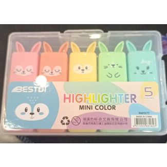 اقلام هايلايتر خماسي 10/21 - ارانب