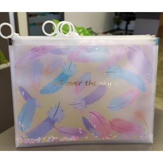 مقلمة شفافة -ريشششة 20/4 