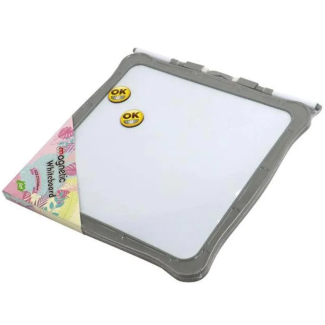 لوح وايت بورد قلمين مربع 21/6 27*26