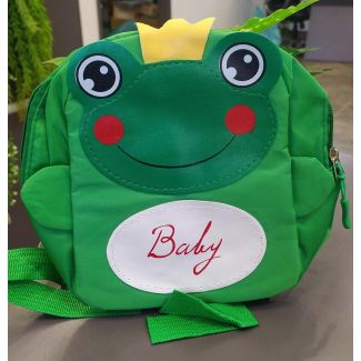 شنتة اطفال مع حبل حماية 59/10-ضفدع/اخضر