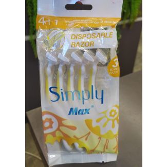 شفرات حلاقة 5 قطع 80/2