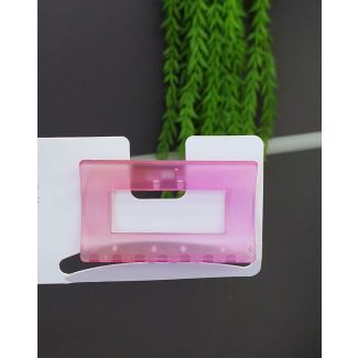 ملقط شعر 95/12 مربع زهري