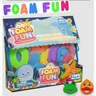 قطع احرف وارقام فوم لحوض الاستحمام 95/9