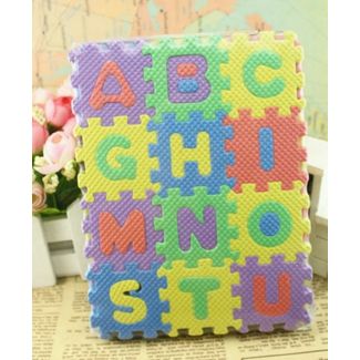 سجادة تركيب الاطفال 18 قطعة صغيرة 6/3