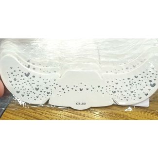 تاتو خدود شكل قلب سلفر 61/155-SILVER