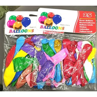 بالون الوان 25 حبة 1264/4