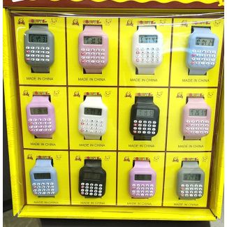 ساعة يد مع الة حاسبة 36/1