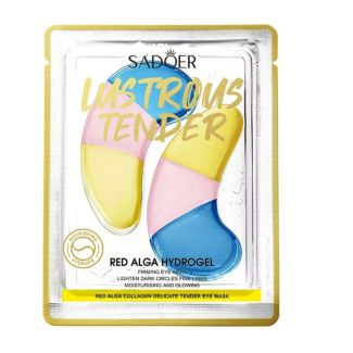 (5D 02258)ماسك عيون ملون بخلاصة الطحالب الحمراء SADOER RED ALGE HYDROGEL