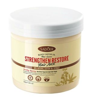  ماسك الشعر بالخروع النباتي-SADOER 500G 